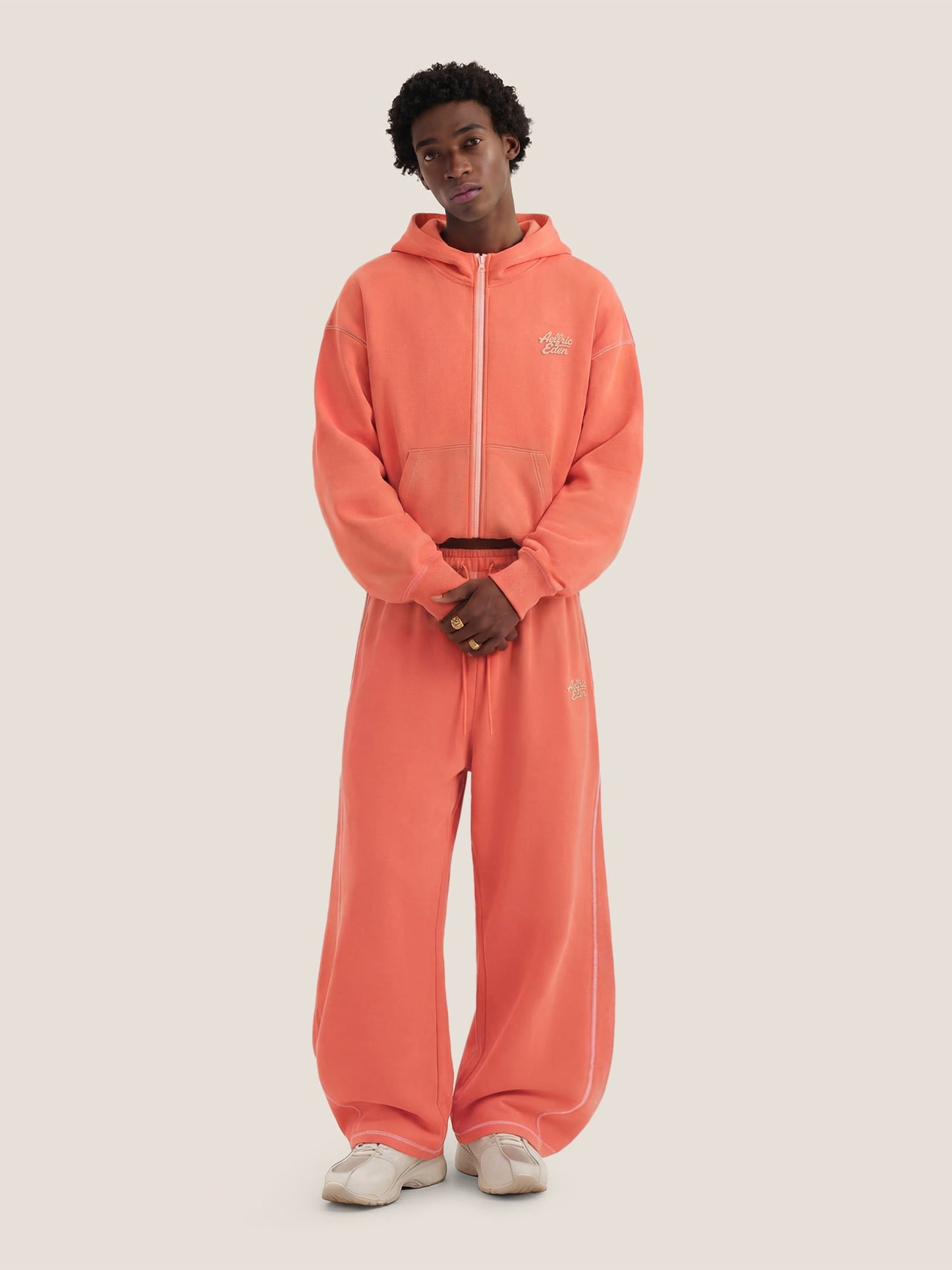Cloud Boxy Hoodie Sets